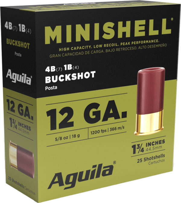 Aguila 12 GA minishot shells packaging