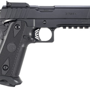 Girsan 395029 Witness2311  9mm Luger 17/20+1 5" Black Steel Barrel, Black Serrated Steel Slide, Black Polymer Frame w/Beavertail & Picatinny Rail, Black Checkered Polymer Grip, Ambidextrous