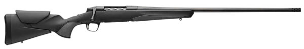 Browning 036003218 X-Bolt 2 Hunter Full Size 308 Win 4+1 22" Matte Black Threaded Sporter Barrel, Matte Black Drilled & Tapped Steel Receiver, Black Adjustable Vari-Tech w/Grip Module Synthetic Stock