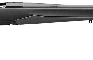 Browning 036003246 X-Bolt 2 Hunter Full Size 300 WSM 3+1 23" Matte Black Threaded Sporter Barrel, Matte Black Drilled & Tapped Steel Receiver, Black Adjustable Vari-Tech w/Grip Module Synthetic Stock