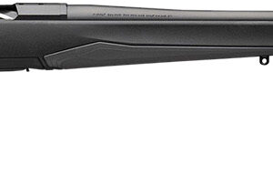 Browning 036003297 X-Bolt 2 Hunter Full Size 300 PRC 3+1 26" Matte Black Threaded Sporter Barrel, Matte Black Drilled & Tapped Steel Receiver, Black Adjustable Vari-Tech w/Grip Module Synthetic Stock