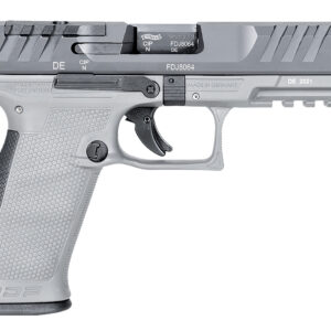 Walther Arms 2858371NP3 PDP  Full Size Frame 9mm Luger 18+1 4.50" Polygonal Rifling Barrel, Optic Ready/Serrated Stainless Steel Slide, Gray Polymer Frame w/Picatinny Rail, Ambidextrous