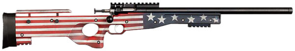 American flag-themed sniper rifle