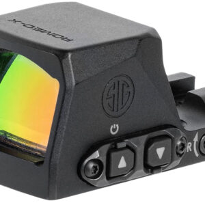 Sig Sauer Electro-Optics SORX1030 Romeo-X Open Black 1 x 3 MOA Red Dot