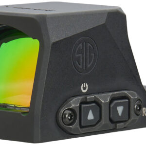 Sig Sauer Electro-Optics SORX1300 Romeo-X Enclosed Black 1 x 24 mm 2 MOA Red Dot/32 MOA Circle Multi Reticle