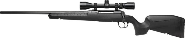 Bolt-action rifle with mounted scope
