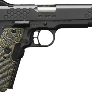Kimber Mfg.,inc 3000358 KHX Custom 45 ACP 8+1 5" Front Serrations Stainless Steel Slide Gray KimPro II G-10 Grip