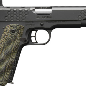 Kimber Mfg.,inc 3000360 KHX Custom (OR) 45 ACP 8+1 5" Front Serrations Stainless Steel Slide Gray KimPro II G-10 Grip