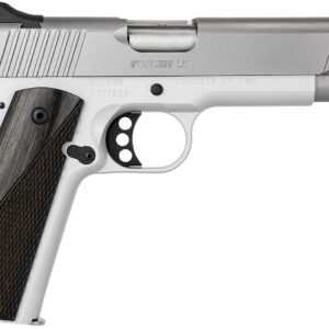 Kimber Mfg.,inc 3700594 Stainless LW Arctic 9mm 9+1 5" Front Serrations Stainless Slide Smooth/Checkered Black/Gray Laminate Grip