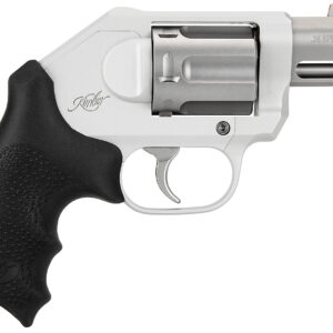 Kimber Mfg.,inc 3400034 K6XS  38 Special +P 6+1 2" Glass bead Rifling 5R Barrel Silver KimPro II Hogue Black Rubber Kimber Logo Grip