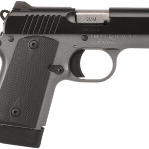 Kimber Mfg.,inc 3300242 Micro 9 Shadow Ghost 9mm 7+1 3.15" Stainless Black F/S Rubber Grip