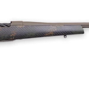 Weatherby MBC20N300PR8B Mark V Backcountry 2.0 300 PRC 3+1 28" Patriot Brown Cerakote Fluted Barrel/Peak 44 Blacktooth Carbon Fiber w/ Dark Green/Brown Sponge Stock