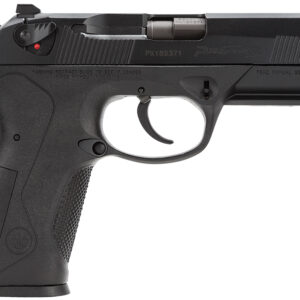 Beretta USA JXF9F21 Px4 Storm Full Size Frame 9mm Luger 17+1, 4.10" Black Steel Barrel, Black Bruniton Serrated Steel Slide, Black Polymer Frame w/Picatinny Rail, Ambidextrous