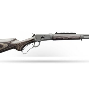Lever-action rifle side view