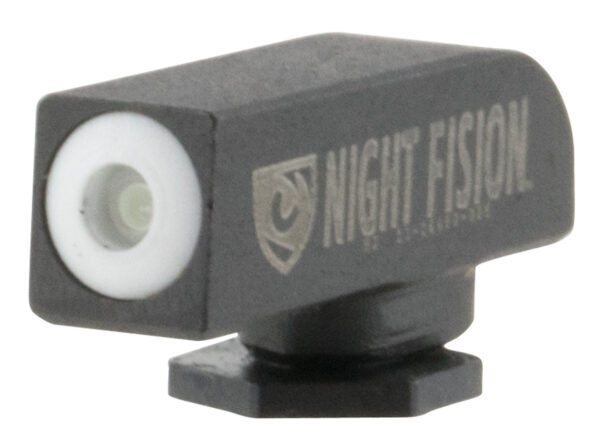 Night Fision GLK000001WGX Tritium Front Sight for Glock  Green/Tritium White Outline Glock 17/17L/19/22