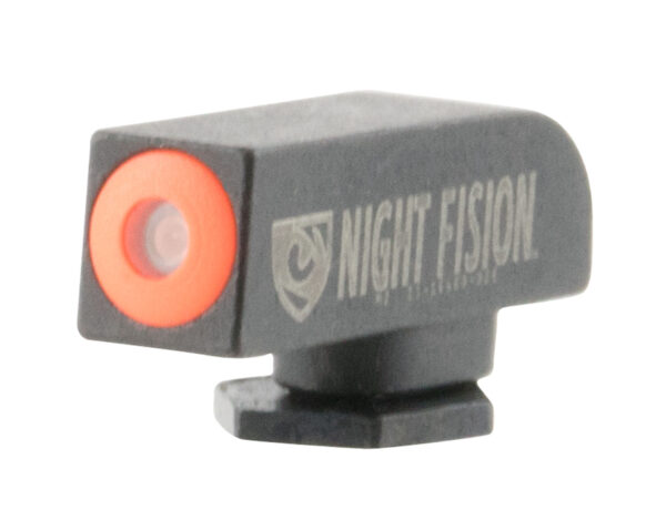 Night Fision GLK000001OGX Tritium Front Sight for Glock  Green/Tritium Orange Outline Glock 17/17L/19/22