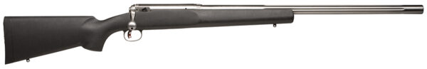 Savage Arms 18144 12 LRPV 223 Rem Caliber with 1rd Capacity, 26" 1:9" Twist Barrel, Matte Stainless Metal Finish & Matte Black Fixed HS Precision with V-Block Stock Right Hand (Full Size)