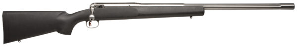 Savage Arms 18148 12 LRPV 22-250 Rem Caliber with 1rd Capacity, 26" 1:9" Twist Barrel, Matte Stainless Metal Finish & Matte Black Fixed HS Precision with V-Block Stock Right Hand (Full Size)