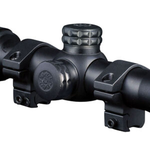 Konus 7260 KonusPro  Matte Black 2-7x32mm 1" Tube Engraved 30/30 Duplex Reticle Includes Mounting Rings