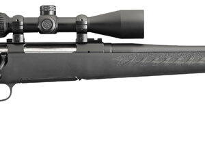 Ruger 16934 American  Full Size 308 Win 4+1 22" Matte Black Steel Barrel, Matte Black  Alloy Steel Receiver w/Picatinny Rail, Black Fixed Synthetic Stock, Vortex Crossfire II 3-9x40mm