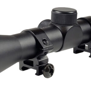 TruGlo TG-85043XB Buckline  Black Anodized 4x32mm 1" Tube Duplex Reticle