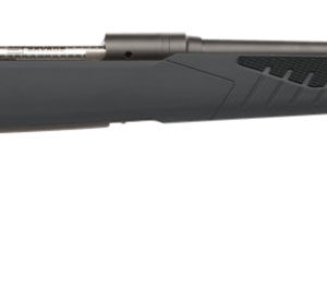Savage Arms 57060 110 Hunter 22-250 Rem 4+1 22", Matte Black Metal, Gray Fixed AccuStock with Accufit
