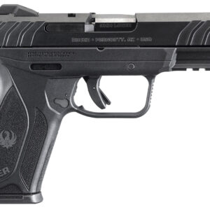 Ruger 3810 Security-9  9mm Luger 15+1 4" Black Steel Barrel, Black Oxide Serrated Steel Slide, Black Polymer Frame w/Picatinny Rail, Black Polymer Grip
