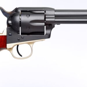 Colt single-action revolver, six-shot, wooden grip