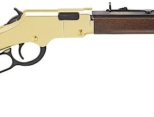 Henry H004Y Golden Boy  Youth 22 Short/ 22 Long/ 22 LR 12 LR/16 Short Capacity, 17" Barrel, Brasslite Metal Finish, American Walnut Stock, Right Hand