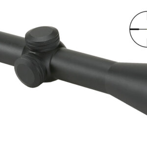 Trijicon 200002 AccuPoint  Black Hardcoat Anodized 3-9x 40mm 1" Tube Illuminated Duplex Crosshair w/Green Dot Reticle