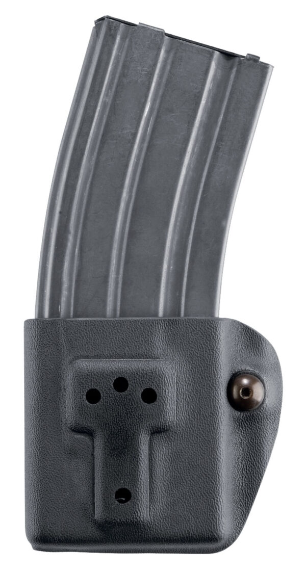 Rifle magazine with black holder
