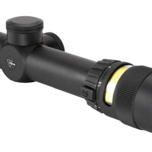Trijicon 200052 AccuPoint  Black Hardcoat Anodized 1-4x 24mm 30mm Tube Illuminated Amber Triangle Post Reticle