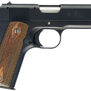 Browning 051803490 1911-22 A1 Compact *CA Compliant 22 LR 10+1, 3.63" Stainless Steel Barrel, Matte Black Serrated Slide, Matte Black Aluminum Frame w/Beavertail
