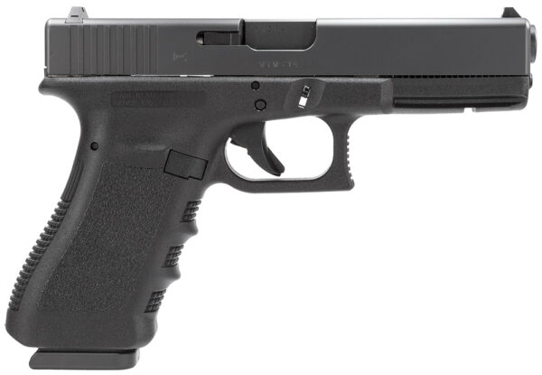 Glock PI2250201 G22 Gen3  *CA Compliant 40 S&W  4.49" Barrel 10+1, Black  Frame & Slide, Finger Grooved Rough Texture Polymer Grip, Safe Action Trigger