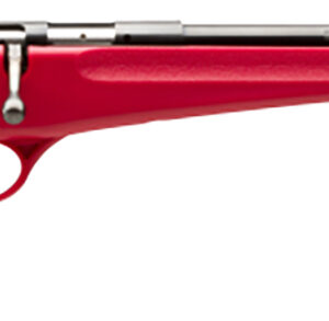 Savage Arms 13795 Rascal Youth 22 LR 1rd 16.12" Blued Barrel, Blued Carbon Steel Receiver, Red Synthetic Stock, Right Hand