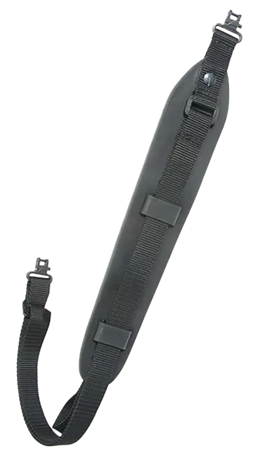 Outdoor Connection SGSS20970 Super Grip Sling with Talon QD Swivels 2.25" W x 32" L Padded Black Rubber Padding with Nylon Strap for Rifle/Shotgun