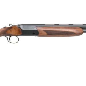 Double-barrel shotgun with carrying case