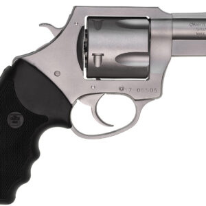 Charter Arms 74520 Pitbull  45 ACP 5rd, 2.50" Matte Stainless Steel Barrel, Cylinder & Frame, Standard Hammer, Finger Grooved Black Rubber Grip