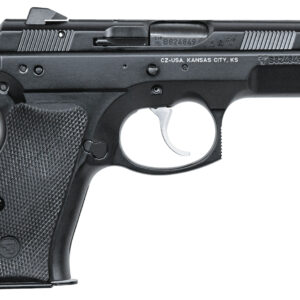 CZ-USA 91194 CZ 75 D PCR Compact 9mm Luger 14+1 3.75" Black Steel Barrel, Black Serrated Steel Slide, Black Polycoat Aluminum Frame w/Beavertail, Black Rubber Grip