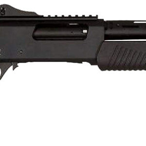 Dickinson LLC XX3D Commando XX3D 12 Gauge Pump 3" 18.50" Black Barrel, Receiver w/Picatinny Rail, Black Stock w/Shell Carrie, Black Pistol Grip