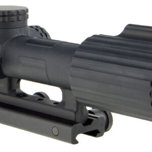 Trijicon 1600005 VCOG  Black Hardcoat Anodized 1-6x 24mm LED Illuminated Red Horseshoe Dot w/Crosshair 308 175gr Reticle