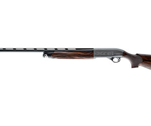 Beretta A400 Xcel Sporting 12 Gauge shotgun with walnut stock and laser-engraved grey receiver