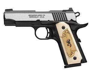 BRN 1911 380ACP 3.6" 10RD BLK MAPLE