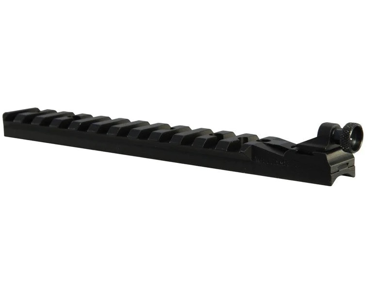 Picatinny rail mount scope accessory black