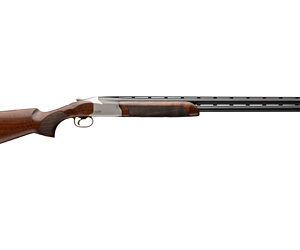 Side view of over-under shotgun
