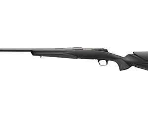 Black hunting rifle, side view