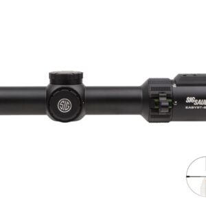 Sig Sauer riflescope with illuminated reticle