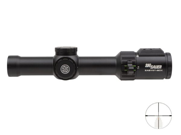 Sig Sauer riflescope with illuminated reticle