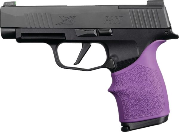 Hogue HandAll Beavertail Grip Sleeve Sig Sauer P365XL- Purple
