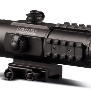 Konus SIGHT-PRO PTS2 Red Dot - 3x30mm Red/Blue Illuminated Reticle